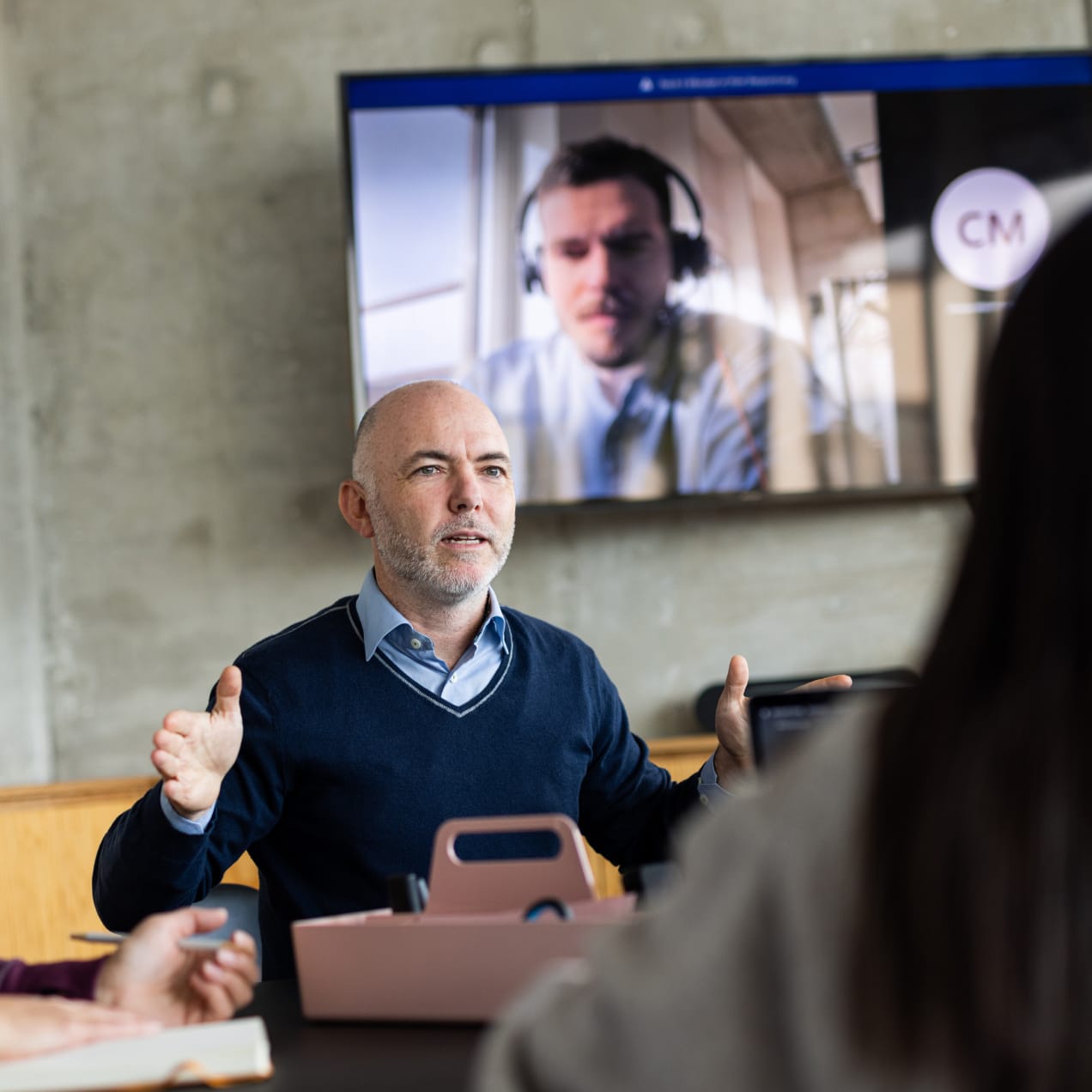 Microsoft Teams Meeting, Mario explains