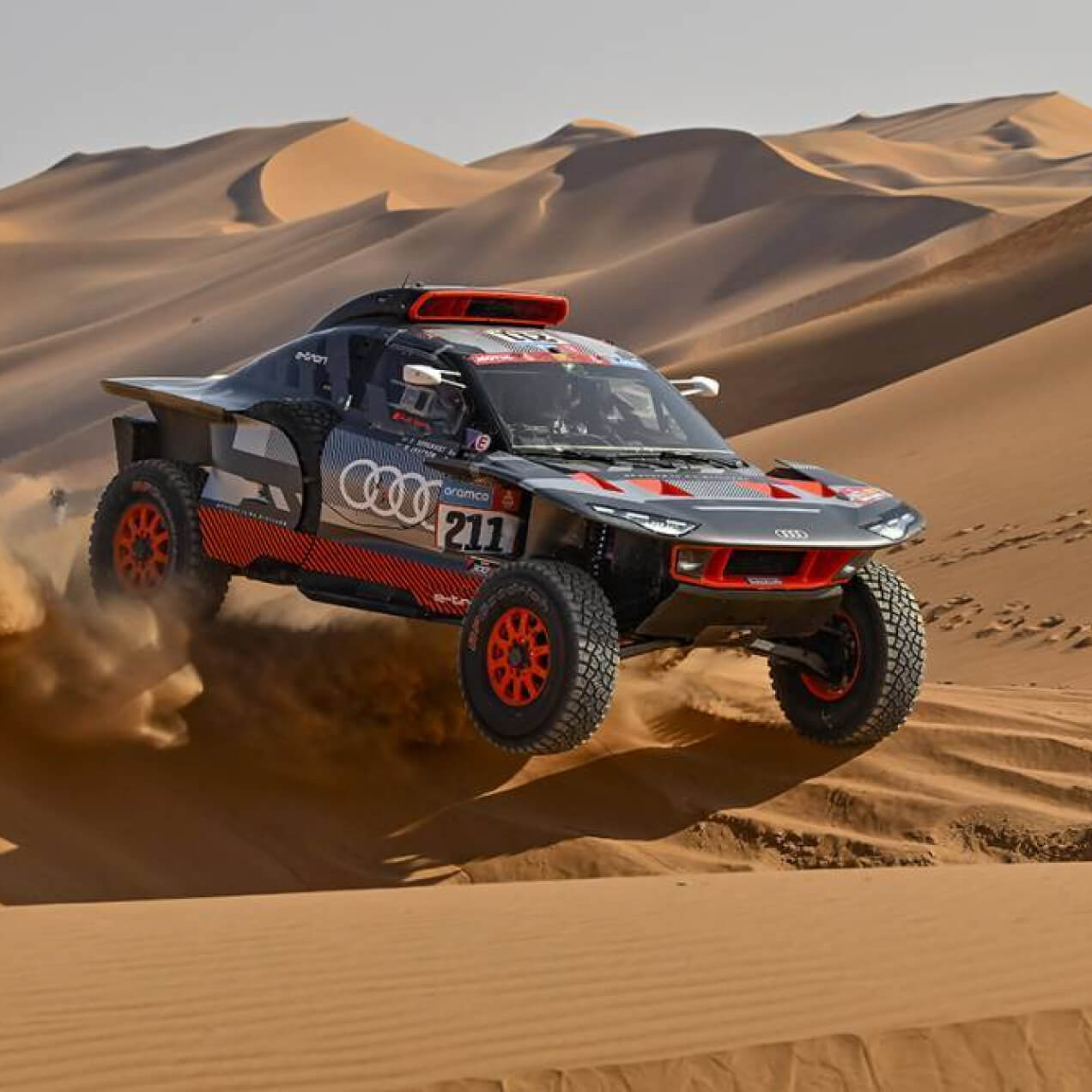Electric mobility with Audi at the Dakar Rally