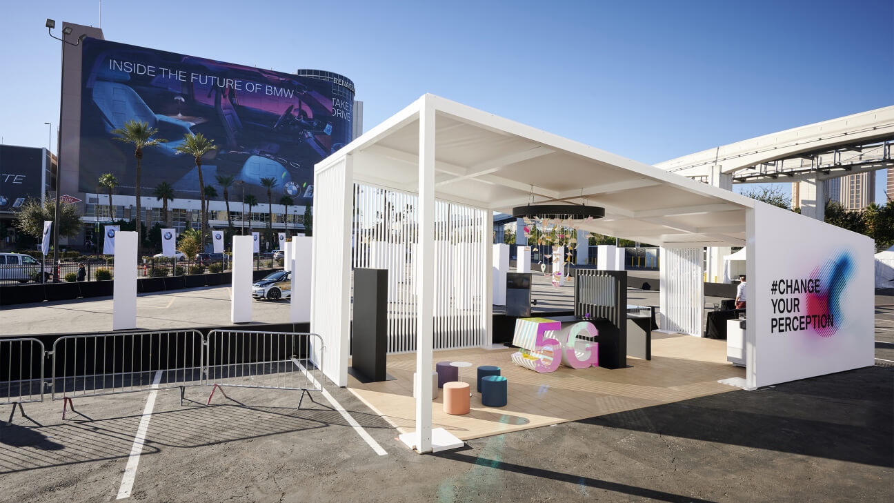 Outdoor Area BMW, CES Las Vegas