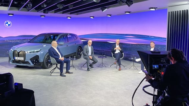Pressekonferenz zum BMW iX Flow im Livestream