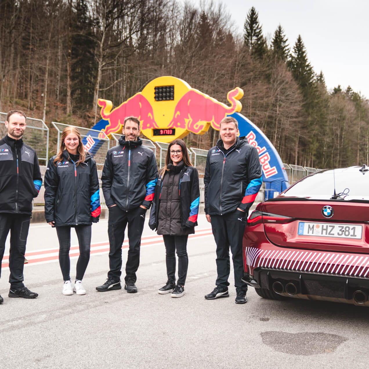 Saftey training BMW M Team