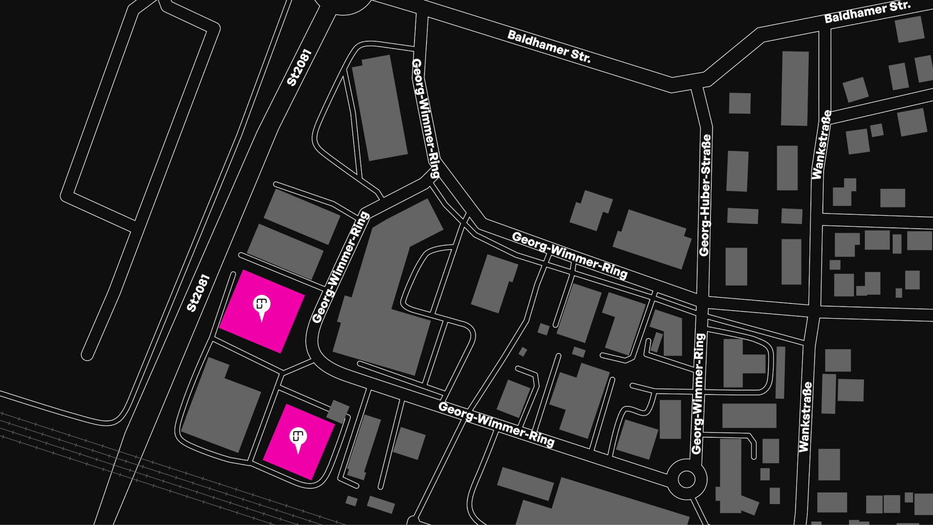 Map METZLER VATER logistics office Zorndeing